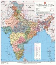 Poltical Map of India